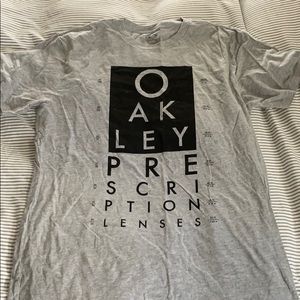 New Men’s LG Oakley RX Tshirt with optical chart